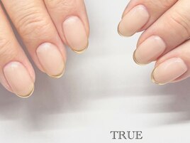 *ミラースキニーフレンチネイル*