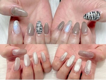 リアイズ(Re:eyes)の写真/【自爪に優しいフィルイン】秋カラーやnew定額デザインございます♪丁寧な施術&高技術でリピーター多数◎