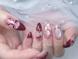 さくらんぼネイル