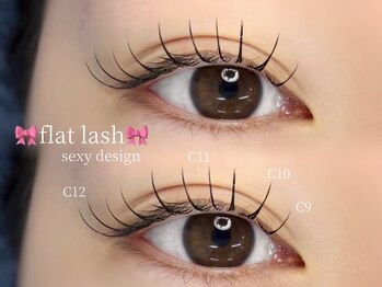 カノア アイラッシュ(KANOA)/【フラットラッシュ】100本