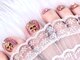 ファラウェイネイル(Faraway nail)の写真/【サンダルに映える★】角質ケア×モチ重視◎長く楽しめるフットネイル♪ハンドネイルが難しい方も☆