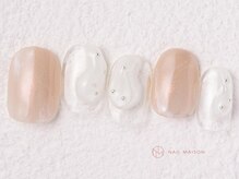 ネイルメゾン 新宿店(NAIL MAISON)/ニュアンスぷっくり韓国¥5800