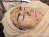 男性Ｏｋ★毛穴洗浄＋ハーブピーリング顔＋造顔マッサージ付施術60分15400円