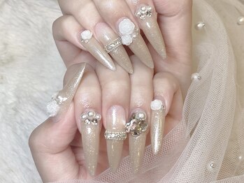 エスフィーネイルサロン ブリーユ(Esfy nailsalon Brille)の写真/自他店共に付替えオフずっと無料♪【ジェル付放¥10800/アプレ定額¥12900/スカ定額¥14900最新パーツ有★