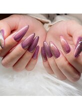 エヌ(nail studio N)/マグネットカラー豊富にご用意♪