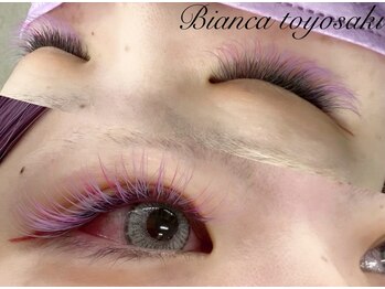 ビアンカ 豊崎店(BIANCA)/カラーエクステ120本￥6,100