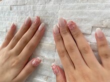 ボージュ バイ ルアナネイル(BeauJu by Luana Nail)/ぷっくりリボン