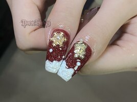 クリスマスネイル