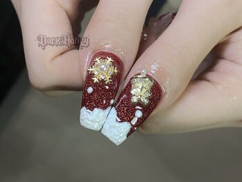 ダークハニー 原宿店(Dark Honey)/クリスマスネイル