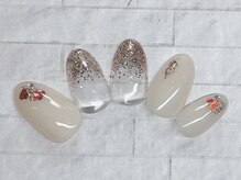 アルセア 上野御徒町店(Alcea)/ハート　ラメグラネイル