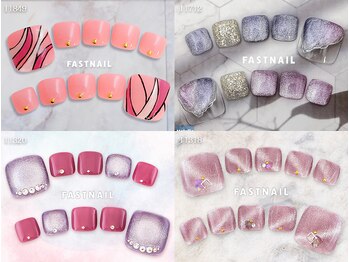 ファストネイル セレオ国分寺店(FAST NAIL)/フット定額 ¥6600 ◆ アート