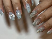 アイネイルズ 天神今泉店(I-nails)/【hinako.t】きらきら星ドット