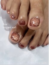 プティットスリール 西尾店(Petit Sourire)/〔 FOOT 〕マグネットネイル