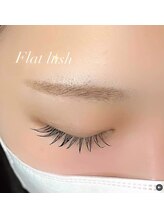 エヌプラスアイラッシュサロン(n plus eyelash salon)/フラットラッシュ80本