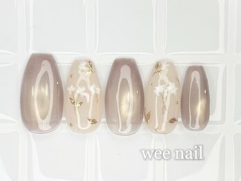 ウィー ネイル(wee nail)の写真/【ネイルが初めての方にも】高技術×丁寧な接客で大満足の仕上がりに♪リラックス出来る居心地の良い店内◎