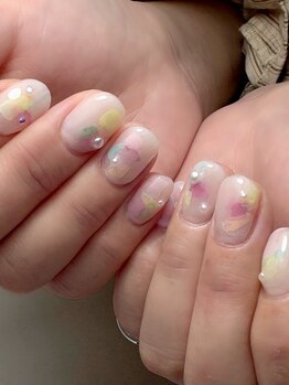 サング ネイル ビューティー アトリエ(suNg nail beauty atelier)/春のお持ち込みデザイン
