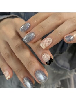モワズネイル(moi's nail AS ONE IS)/うるキラ×lace
