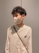メンズビューティーカフェザパーム 大阪梅田(MEN'S BEAUTY CAFE×THE PERM)/メンズパーマスタイル