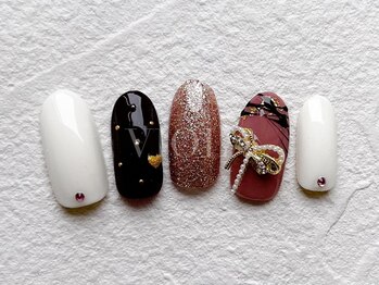 ヴィオラ(VIOLA)/バレンタイン/定額ネイル