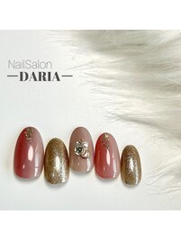 定額Bコース　縦グラ/ビジュー