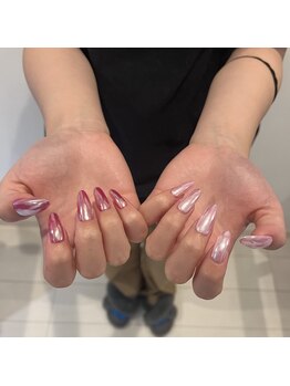 ジェルネイル/オーロラネイル