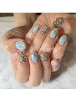 トータルビューティーローズ(Rose)/ビジューネイル