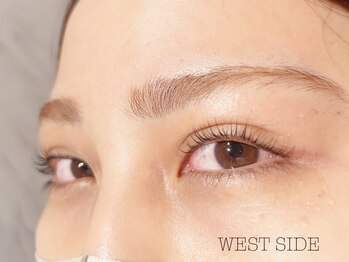 ウエストサイド バイ エスブランド(WESTSIDE BY SBRAND)の写真/【どの角度から見ても綺麗なまつげをKEEP☆】パーマが取れやすい方はキープ力がウリのWESTSIDEへ♪