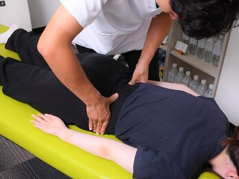 整体サロン アサヒ(Asahi)/個別調整4 筋膜検査 腰