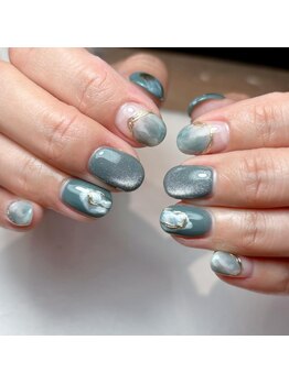 ビューティマーケット アングゥ(BEAUTY MARKET ungu)/マンスリーネイル