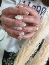 S. Nails【フィルイン/長さだし/マグネット/ニュアンス/フット/ハンドケア】/きれいめニュアンス