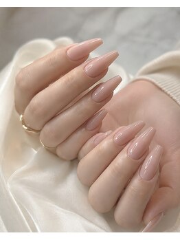 モエバイプティットシュシュ 近鉄八尾(moet. by Petit Chouchou)の写真/長さ出しで楽しむロングネイル!こだわりのフォルムが貴女の指先を彩る◎