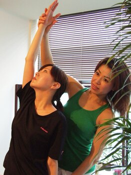 ビーシーシーパーフェクト/骨盤矯正の様子