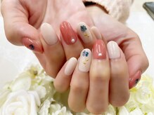 プルミエ ネイル(Premier Nail)/定額デザイン☆シェルお花