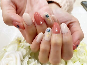 プルミエ ネイル(Premier Nail)/定額デザイン☆シェルお花