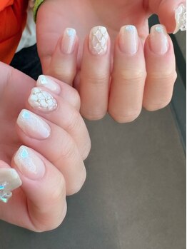 わがままキャット/キルティングネイル