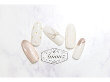 アモウズ(Amouz)/定額【テーマ:ニットネイル】2