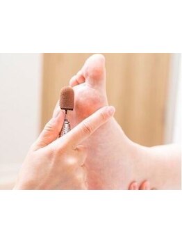 角質ケアができるサロン