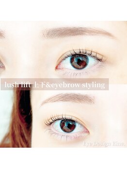 アイ デザイン アイネ(Eye Design Eine.)/美眉スタイリング＋まつぱ上下