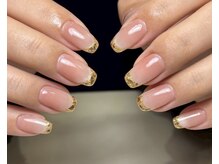 ニアウネイル(niau nail.)/ガラスフレンチネイル