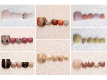 クレアラルーチェ JR大阪茨木店(Crea la Luce)/【フット】プチアート定額9