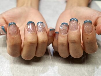 結(Yui)/フラッシュ×ブルーフレンチ