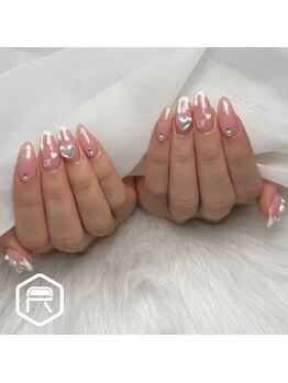 ホワイトデーネイル