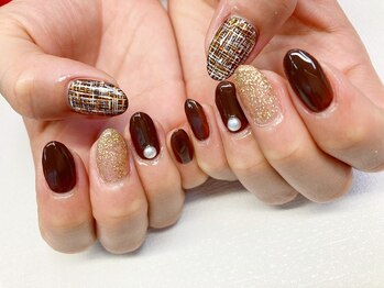 ランウェイネイル 東京(RunwayNail)の写真/【塩釜口OPEN】周りの視線を釘付け♪宝石のような輝きを指先に★華やか/盛りネイル/画像持込も大歓迎！