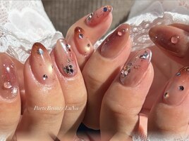 夏ネイル/大人ニュアンスネイル