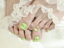 neon ring nail