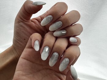 ペアリング(Pairing nail&eyelash)/free art 90min/レースネイル