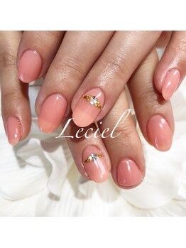 ルシエル(LeCiel)/シンプルオフィスネイル