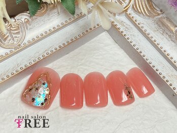 ネイルサロン トゥリー(TREE)/フット親指アートコース¥7800