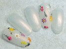 春 フラワーネイル