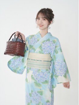 アトリエはるか エキュートエディション御茶ノ水店の写真/お茶の水橋口改札出たらすぐ！浴衣着付け&ヘアメイク　